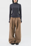 Papa Striped Wool Pants