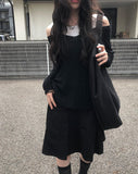 Pami Layered V Loose Fit Knit