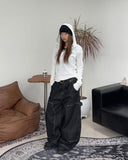 Charis Henley Neck Hooded Knit