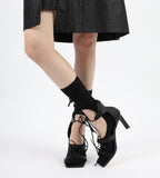 ribbon hall socks