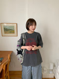 [unisex] Halon Pigment Printing Over Short Sleeve Tee