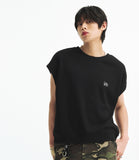 SLEEVELESS WAFFLE KNIT