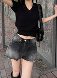 Fog Black Shorts