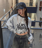 LA Trackline Metal Jersey Sweatshirt