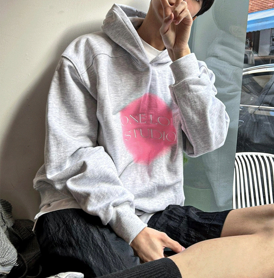 【COSYHARU】Spray Painting Hoodie COSYHARU (コシハル) - スプレーペインティングフーディ / Spray