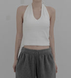 Marsh Fur Halter Neck Sleeveless