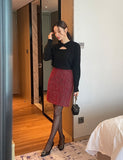 Santia Bolero Layered Knit