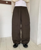 [unisex] Tuwi banding string cargo pants