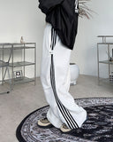 Rize side button track pants