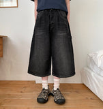 Melos Carpenter Denim Bermuda Pants
