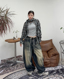 GL flannel check shirt