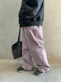 Janme Peach Fuzz Wide Banding Pants