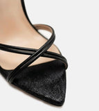 Slim strap sandals