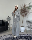 Dihen Two Way Hooded Zip-Up