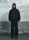 INCISION HOOD HIGHNECK JUMPER