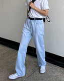 Sky Denim Pants