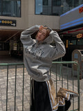 New York Cotton Over Hoodie
