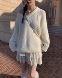 Menma Cozy Long Loose Fit Knit