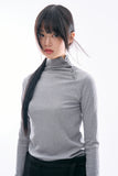 Nautic button-up ribbed top