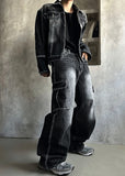 [MADE] Venta Real Washing Cargo Denim Pants