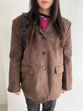 Rammo Suede Wool Single Jacket