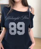 Move Layered One-Shoulder Short Sleeve