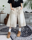 Pino Washed Banding Bermuda Pants