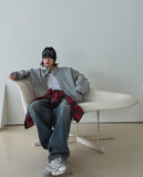 Papa High Neck Zip-up