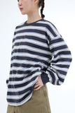 Loopy Stripe Boxy Tee