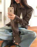 [MADE] Bader Eyelet Cut Collar Washed Cotton Jacket