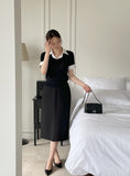 Judia Slit Belt Skirt