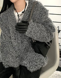 Mohair Bookle Cardigan