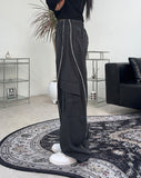 Bollet Nylon Piping Cargo Pants