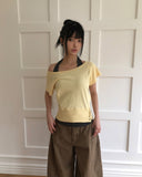 [Sleeveless + Short Sleeve Set] Zelda Halter Sleeveless Set