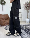 Root Double Knee Patch Work Pants