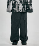 Asymmetrical Long Skirt Denim Pants