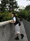 Summer Rain Nylon Hood Vest