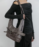 3-Layered Belted Bag