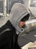 Knit Hood Neck Warmer Balaclava