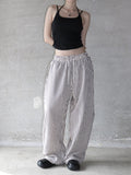 Summer Seersucker Striped Pants