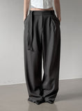 Bandell Strap Pintuck Slacks