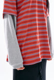 Daniel layered collared T-shirt
