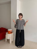 Manco Cool Summer Nylon Banding Wide Pants