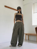 [MADE] Teco Vintage Work Balloon Two-Way Banding Cargo Pants