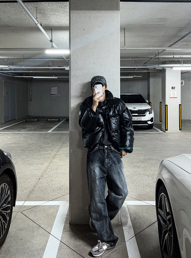 【COSYHARU】Braffe brush denim pants COSYHARU (コシハル) - ハルブラッシュデニム / Haru brush