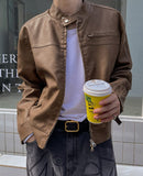 Bolt Vintage Trackline Leather Jacket