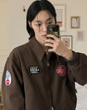 Letra Patch Blouson