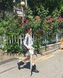 Haren Tiered Frill Banding Short Pants