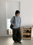 Bodel Fleece Stripe Long Sleeve Tee