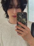 Mild terry round half knit